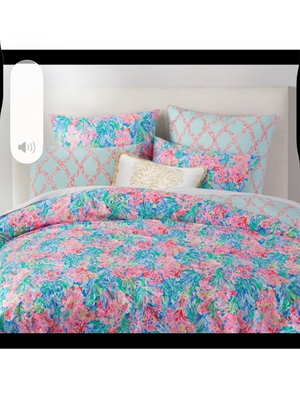 Lilly Pulitzer Fan Sea Pants King Duvet Cover